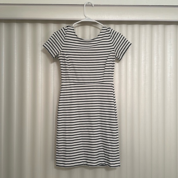Striped mini dress - Picture 1 of 2